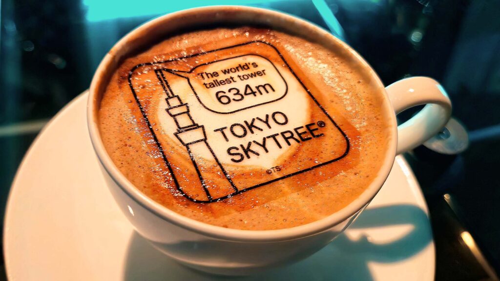 TOKYO SKYTREE 634m Kaffee