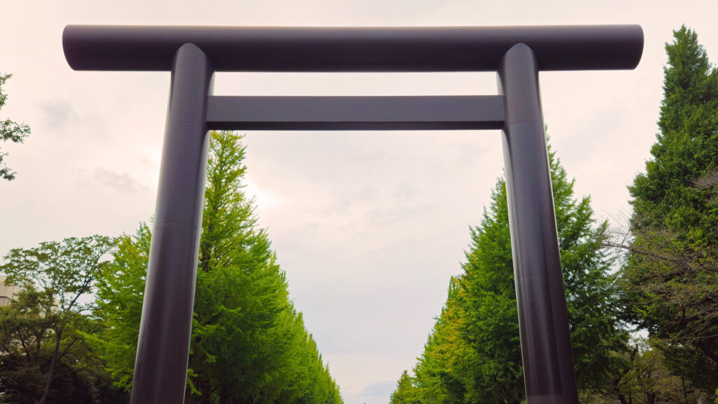Torii am Yasukuni-Schrein