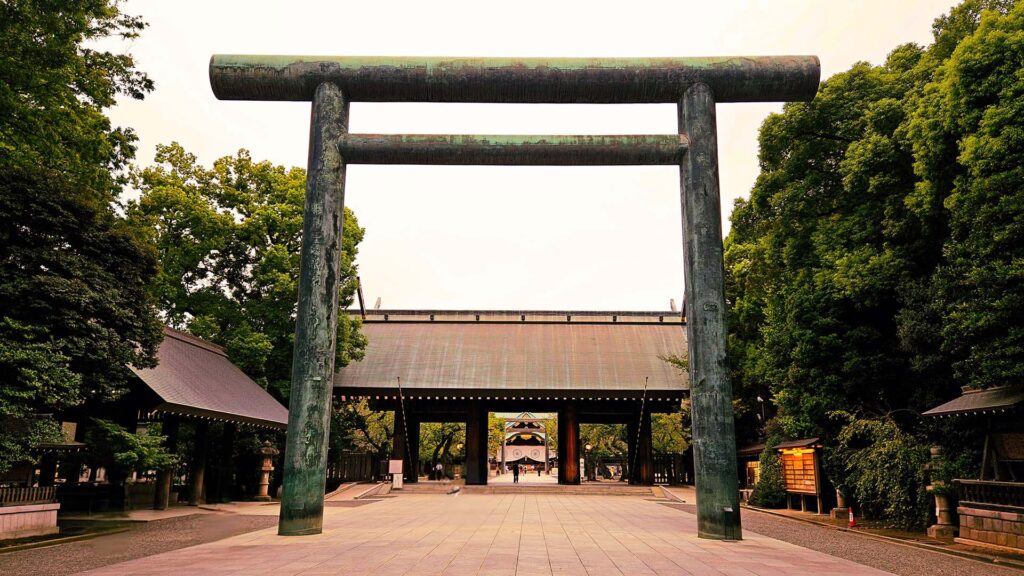 Torii am Yasukuni-Schrein