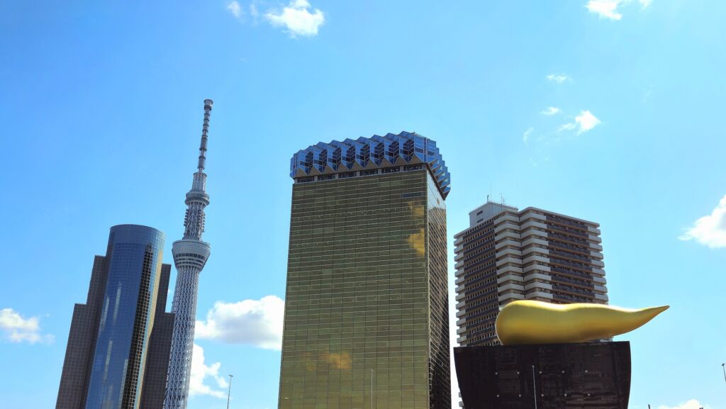 Skytree Tower & Asahi Building