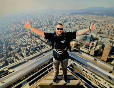 Taipei 101 und ein Hafen