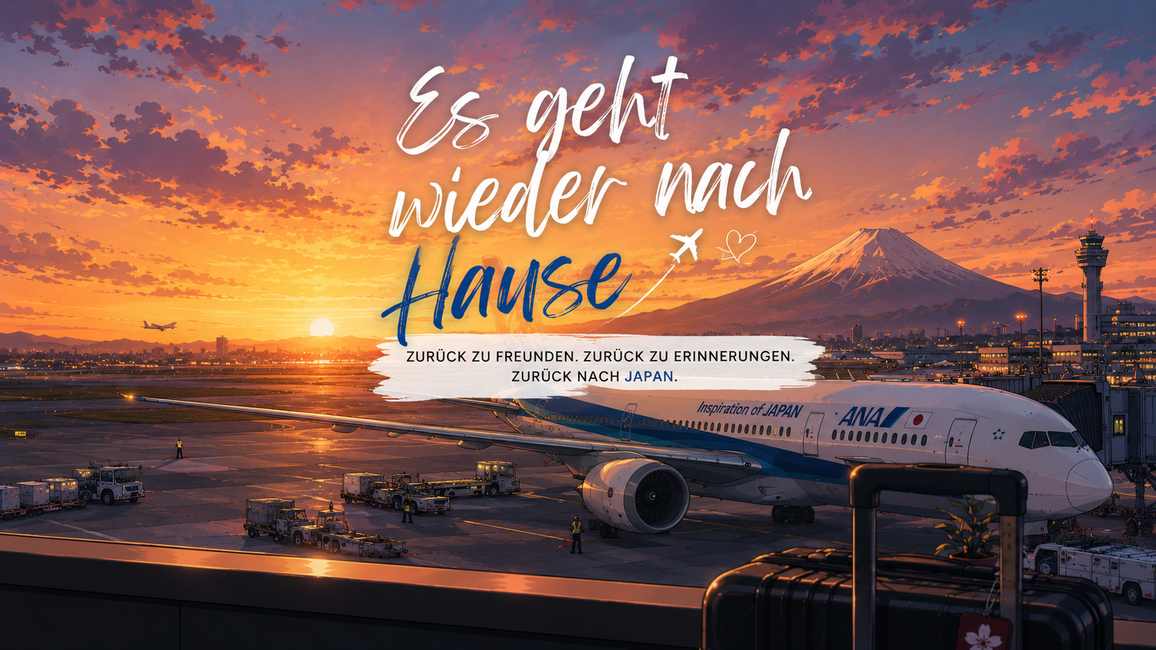 Es geht nach wieder nach Hause