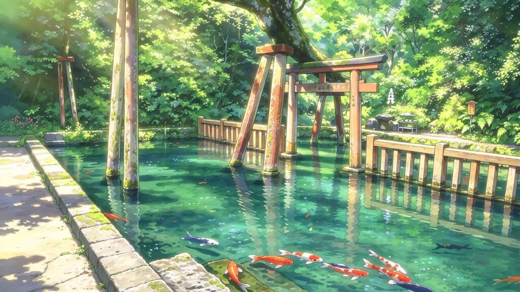 Kashima Schrein / Mitarai Teich